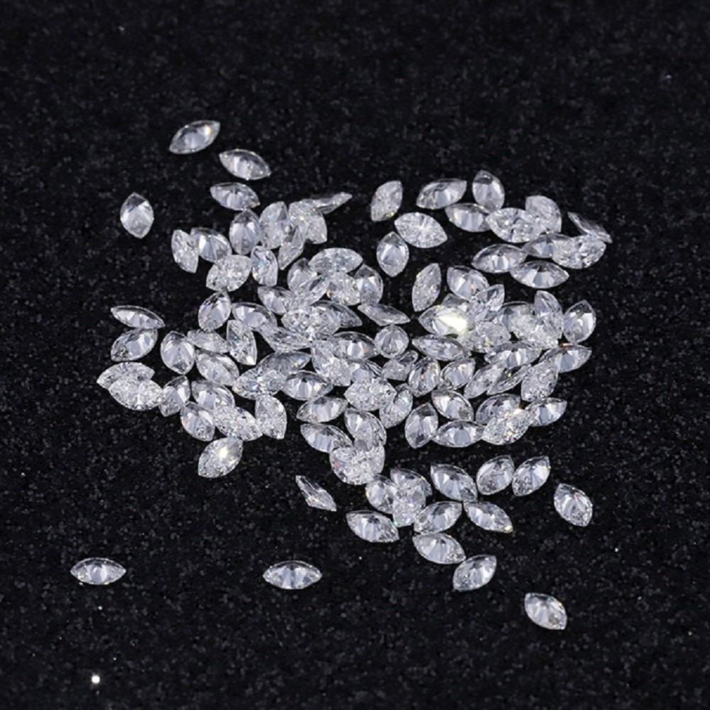 2.50 CT Natural White Diamond Marquise Cut VVS1 D Grade IDGL Certified AS2