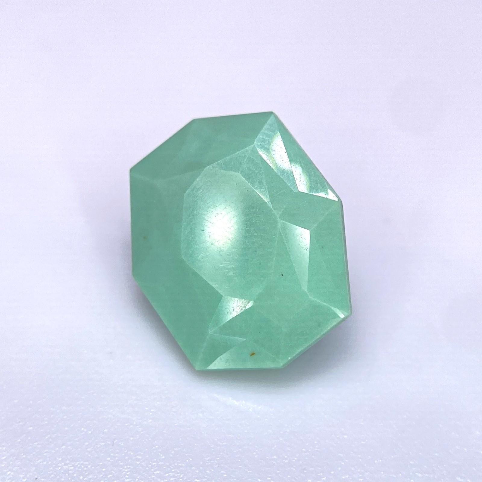 7.83 ct VARISCITE – USA – Natural Rare Untreated Faceted – FREAKINGCAT