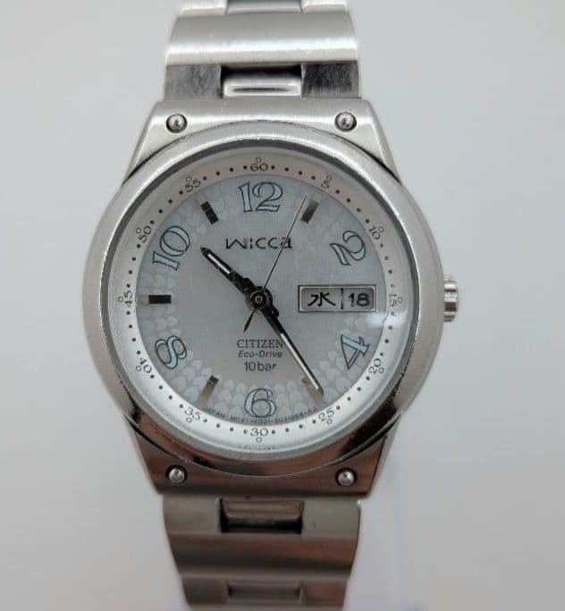 Citizen Wicca Eco-Drive Solar Analog Wristwatch wrist 14cm/5.5in