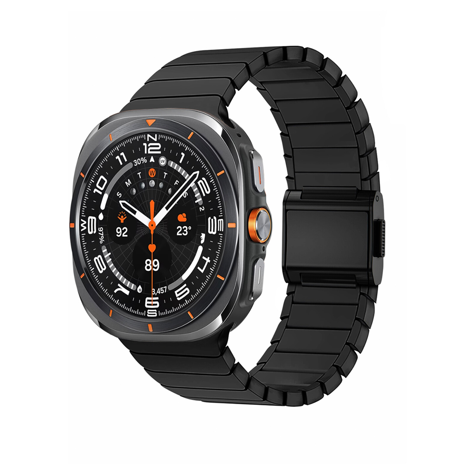 Rugged Titanium Alloy or Stainless Steel Metal Band For Galaxy Watch Ultra 47mm