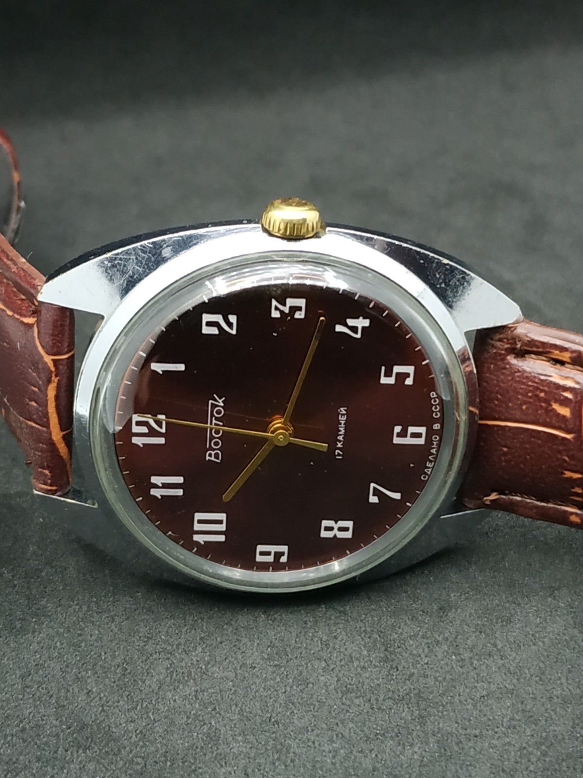 Men’s Dress Watch Wostok Vintage USSR Mechanical 2409A Retro Vostok Soviet ⭐