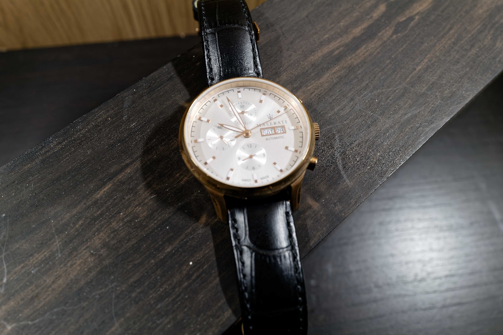Maserati Attrazione LE 198/200 Swiss ETA Valjoux 7750 Chronograph – Full Set