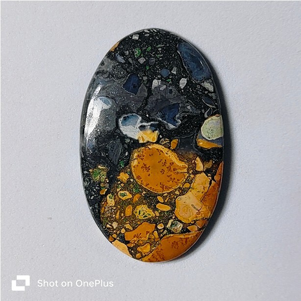 Natural Maligano Jasper Cabochon Loose Gemstone For Jewelry 46 Cts. ME-9932