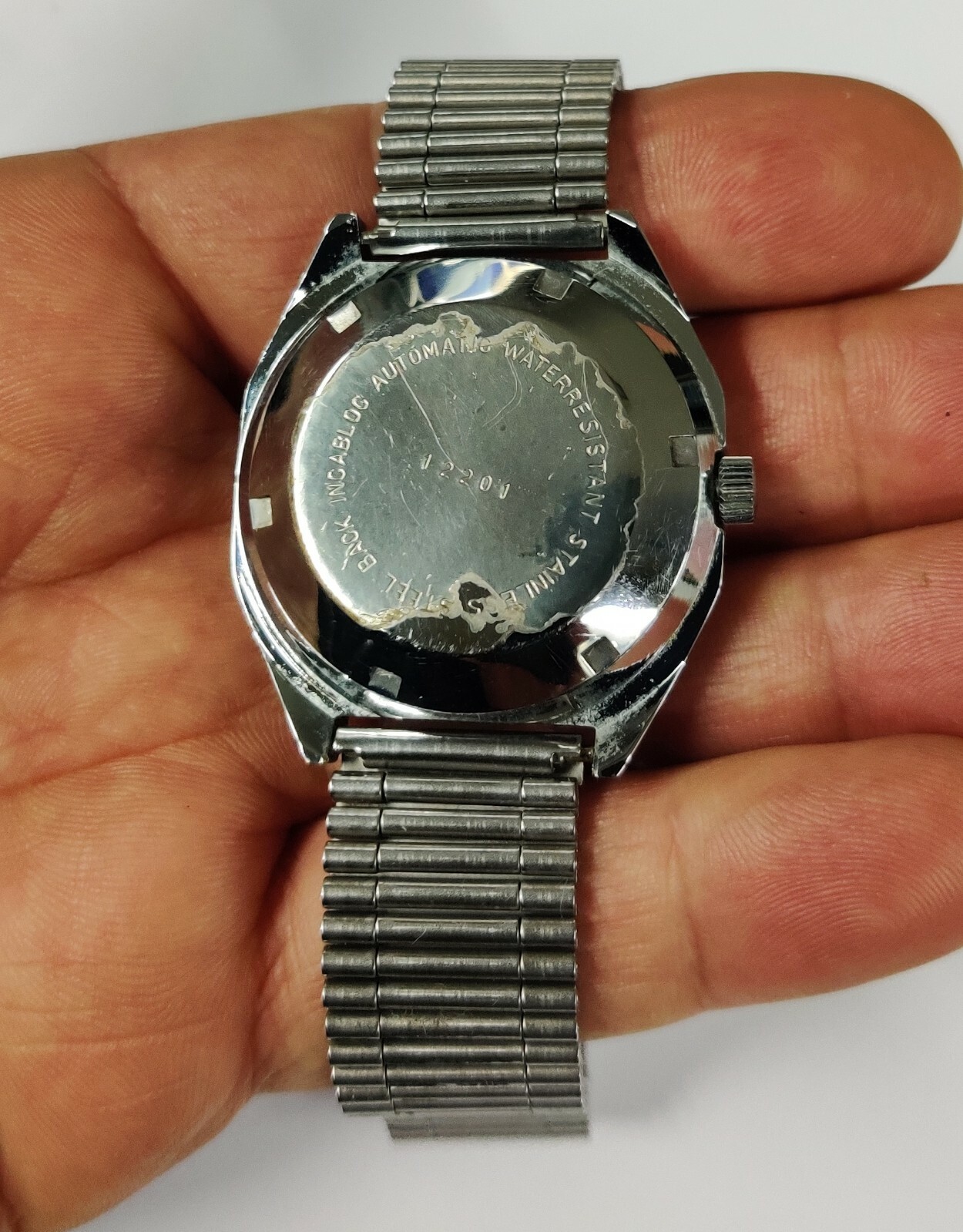 Orologio vintage Jungfrau laureato 1977 automatico NOS Swiss Made new old stock