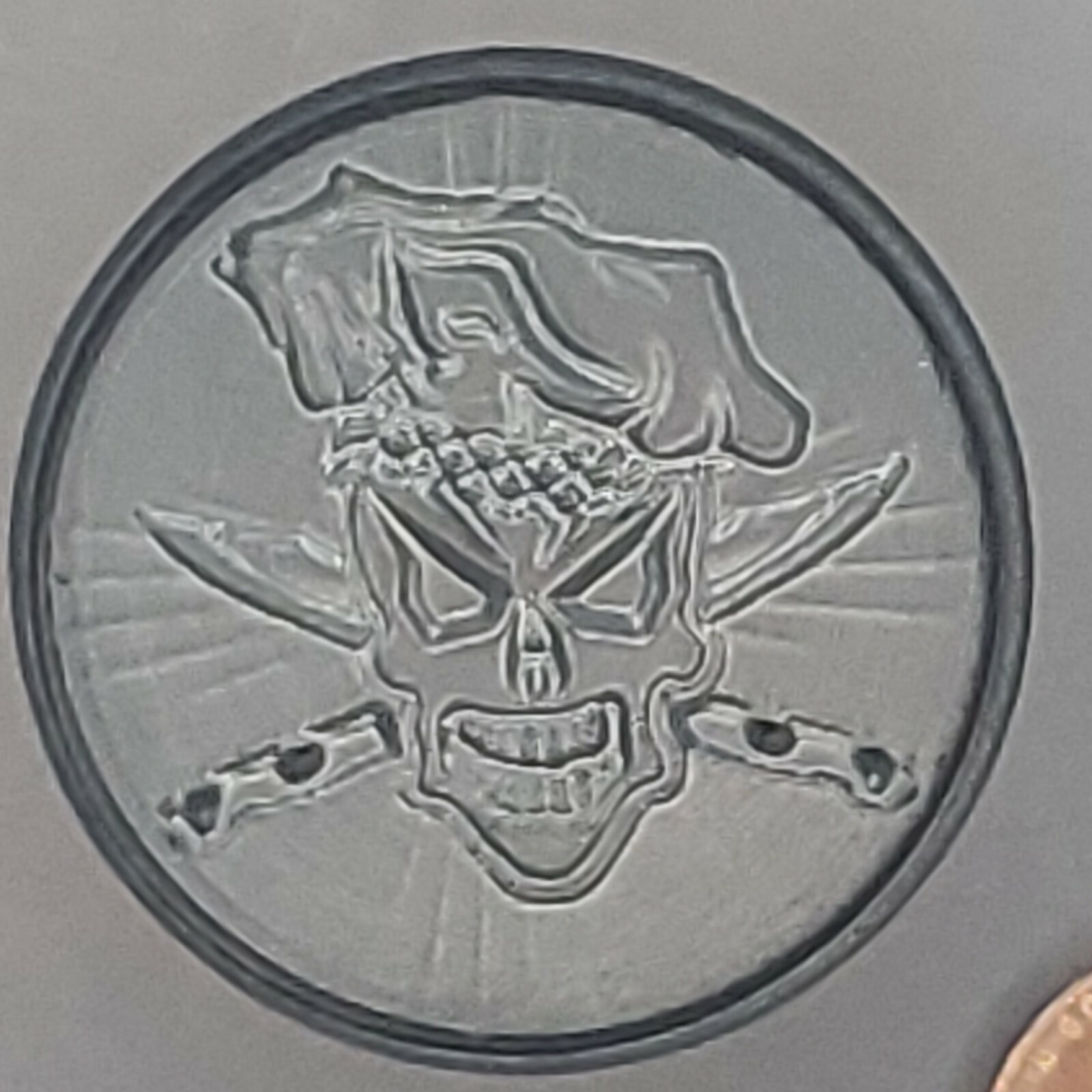 Killer skull 3d Graphite Ingot Mold Gold Silver Copper Tin Melting Casting