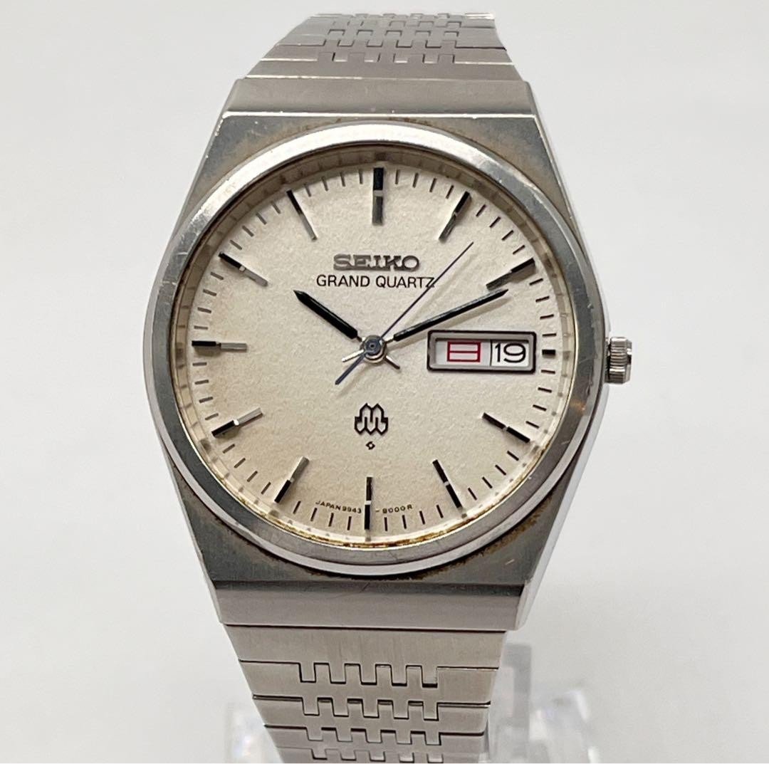 Battery Seiko Grand Quartz Twin Watch Men 1979 Tour 1 Month
