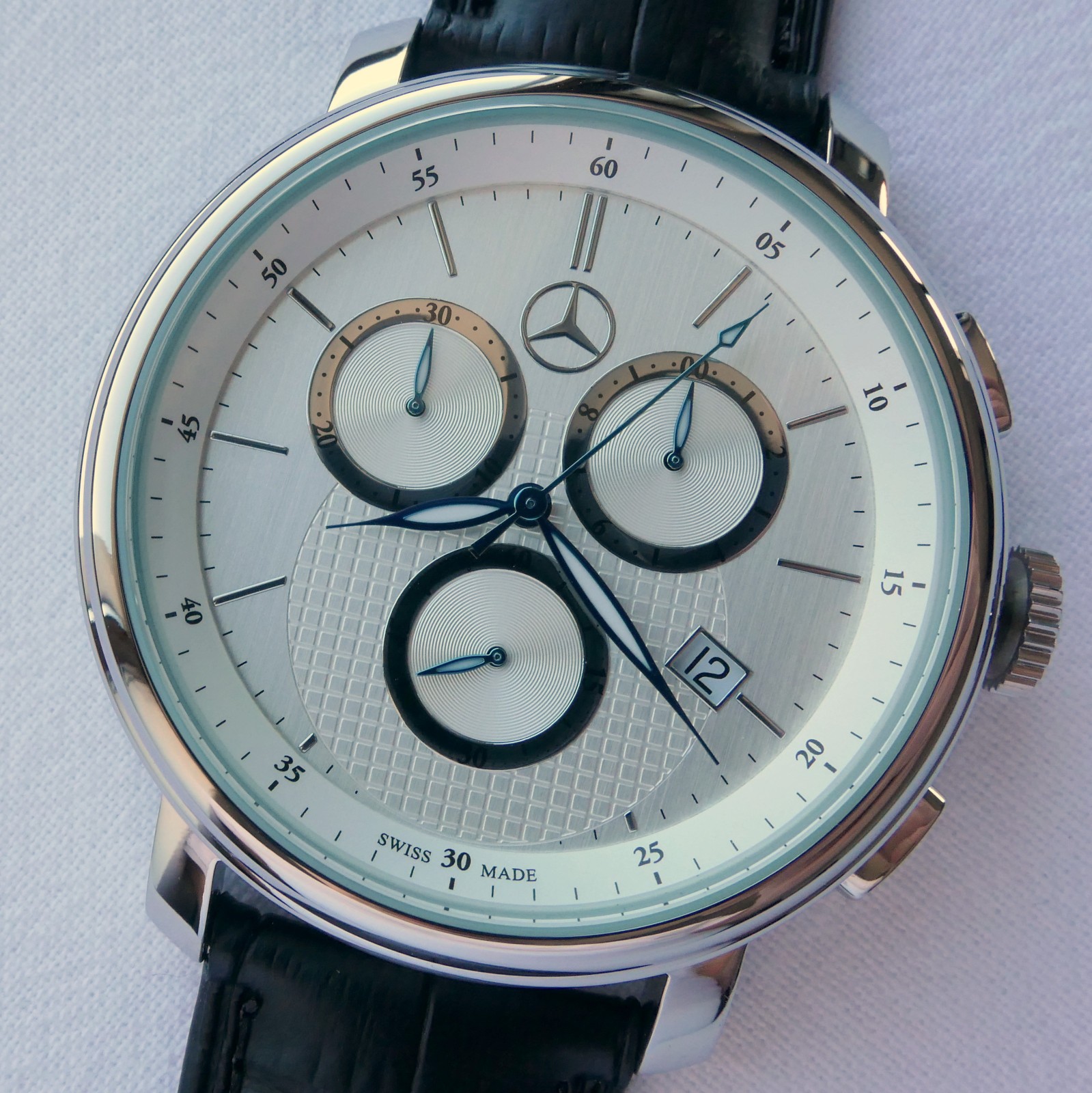 Mercedes Benz Classic Collection Car Accessory Art Deco Design Chronograph Watch