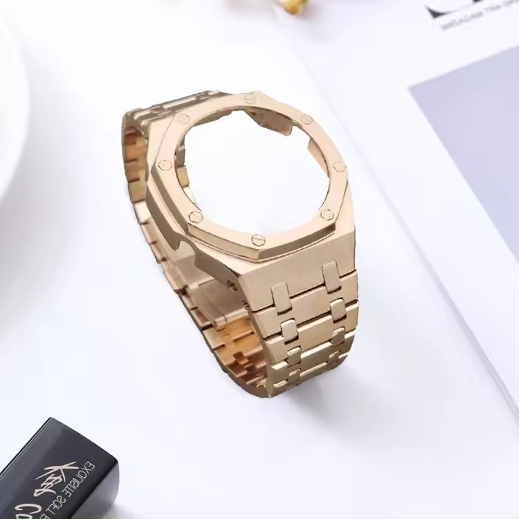 For CasiOak AP Royal Oak MOD Metal Bezel Strap Kit For Casio G-Shock GA2100/2110