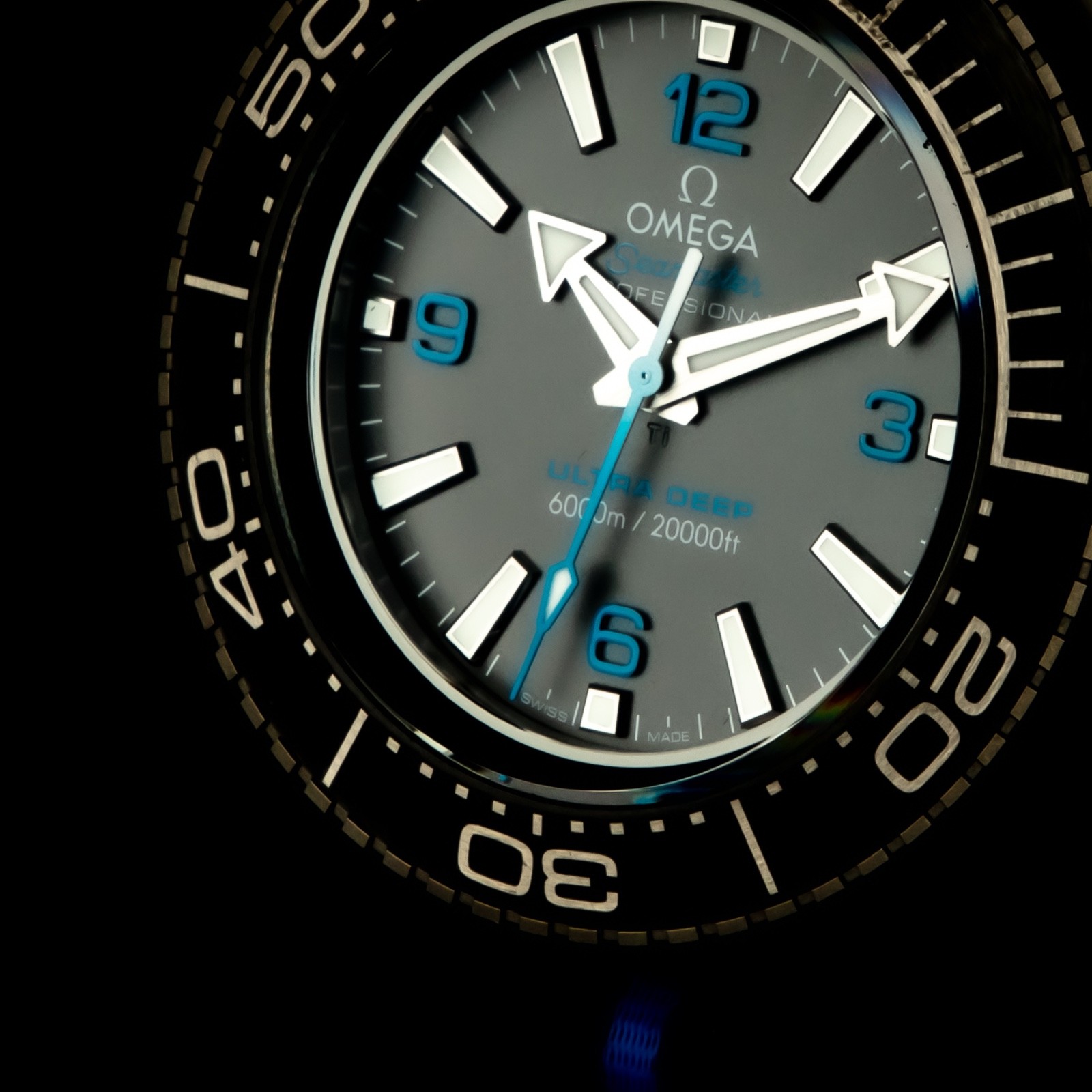 OMEGA Seamaster Planet Ocean 6000M 215.92.46.21.01.001 Ultra Deep MSRP $15,300