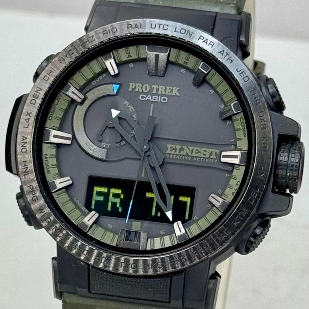 PROTREK PRW 60ECA Radio Solar Black Limited Model