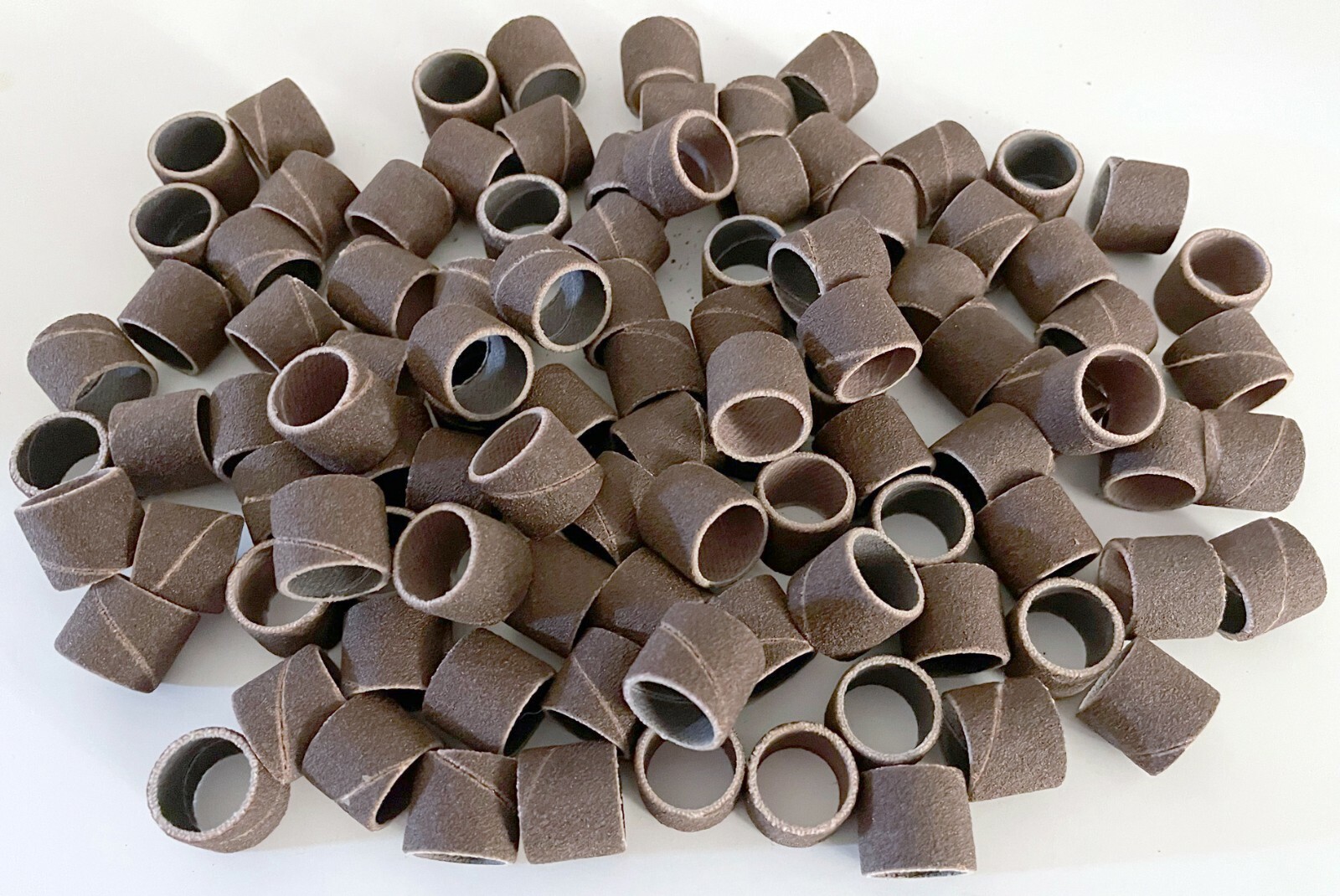 100 PIECE LOT AUTHENTIC ASSORTED DREMEL 1/2″ SANDING BANDS 60 120 240 GRIT DRUM