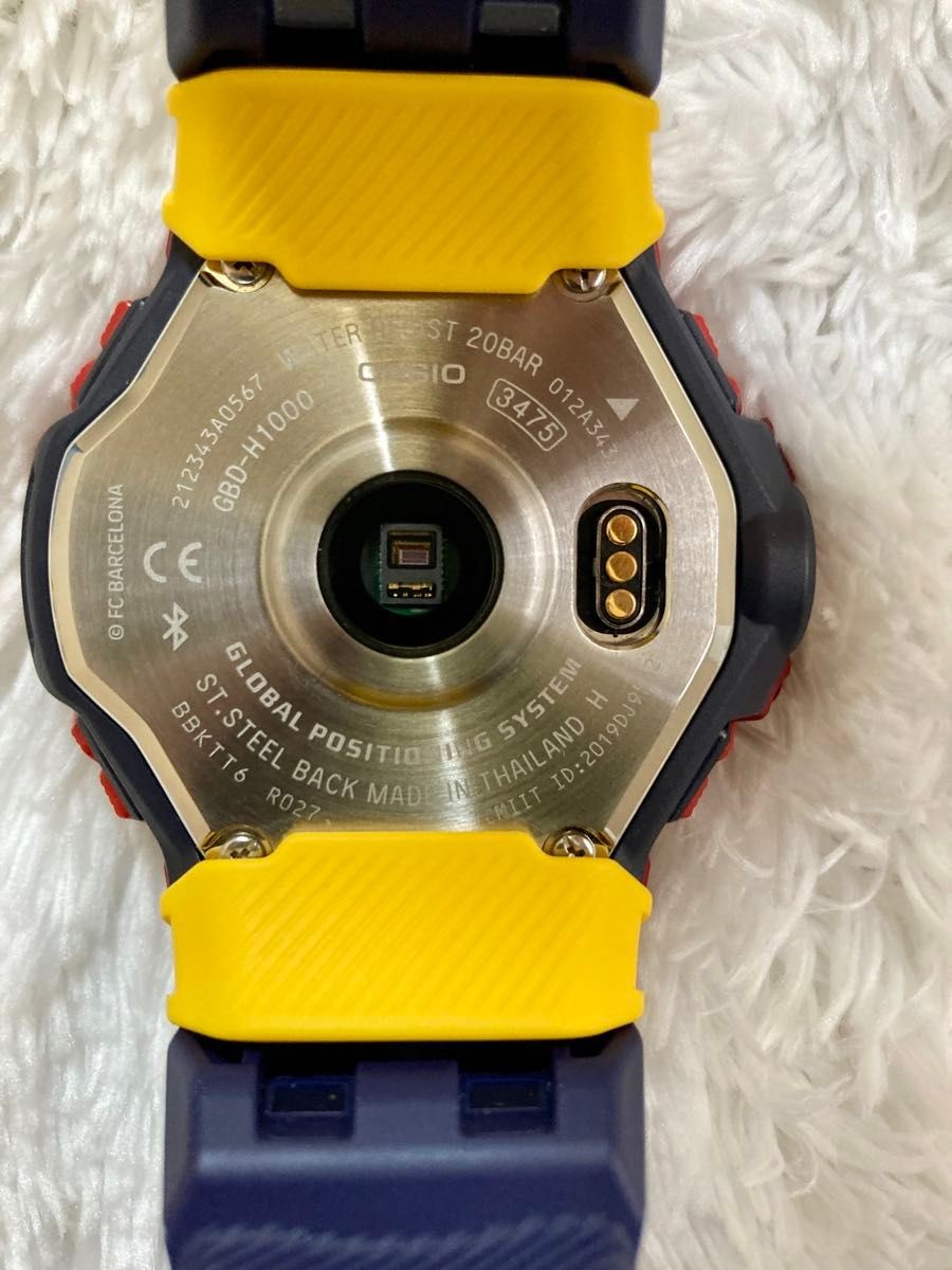 Extreme Beauty CASIO G-Shock BARCELONA FC Collaboration gbd h1000 Barcelona GBD