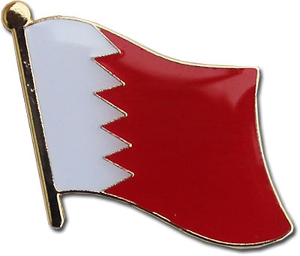 Bahrain Country Flag Bike Motorcycle Hat Cap lapel Pin