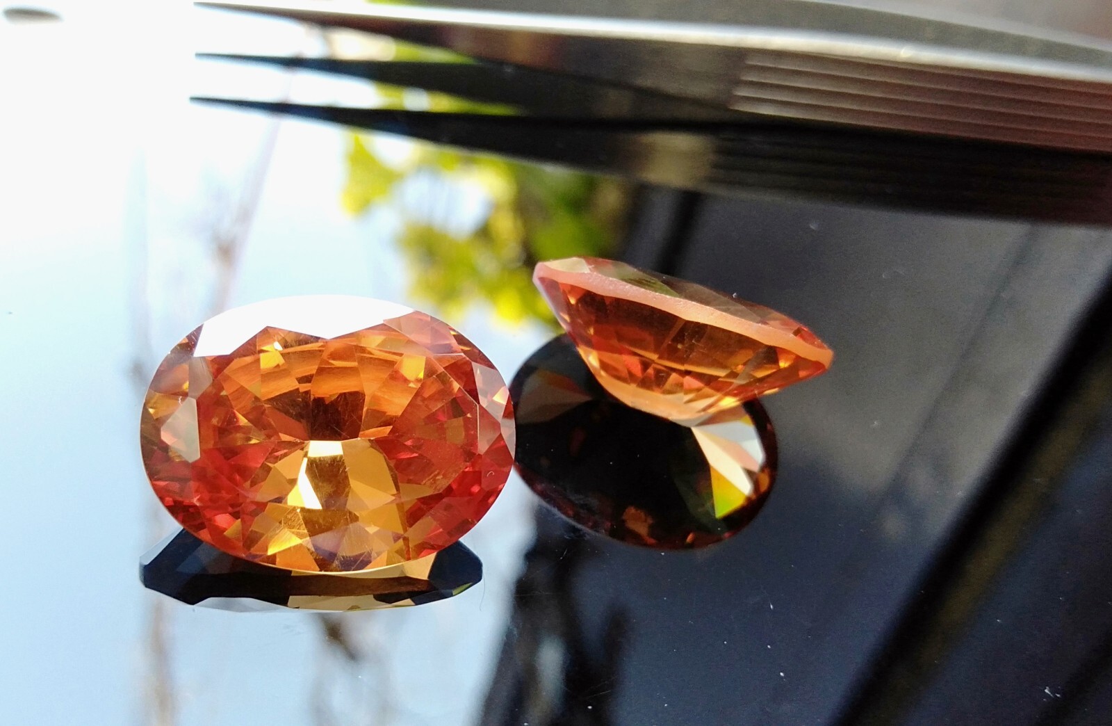 Cubic Zirconia AAA quality Oval Champagne Color Loose Stones 3x5mm to 15x20mm