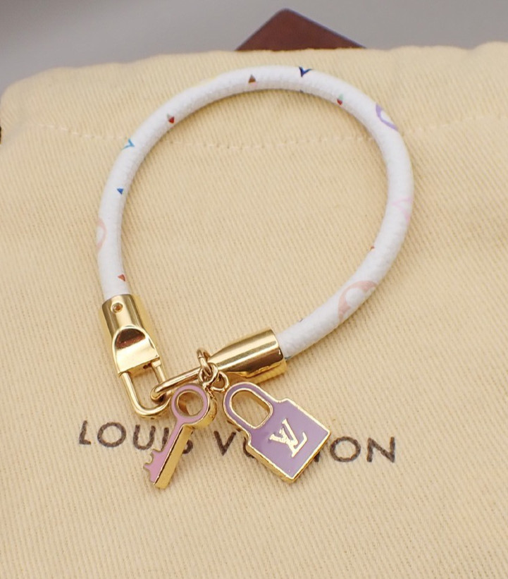 LOUIS VUITTON Luck It Bracelet Bracelet Monogram Multicolore WE M6604F 34KD205