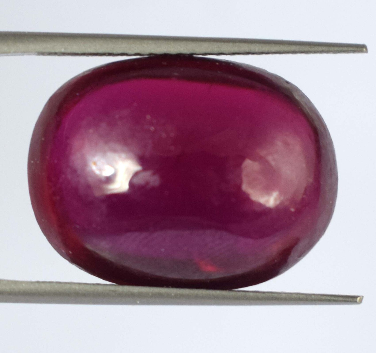 Natural 22.65 Ct Oval Cabochon Burma Red Ruby Gemstone Certified C9620 Best Deal