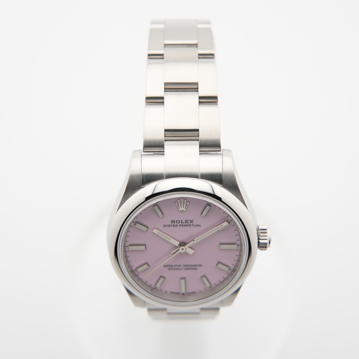 ROLEX Oyster Perpetual 31 277200 Candy Pink Warranty 2021 Box/Paper