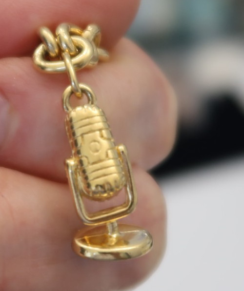 Ann Hand, Ronald Regan Theme Charm Bracelet, Costume Jewelry