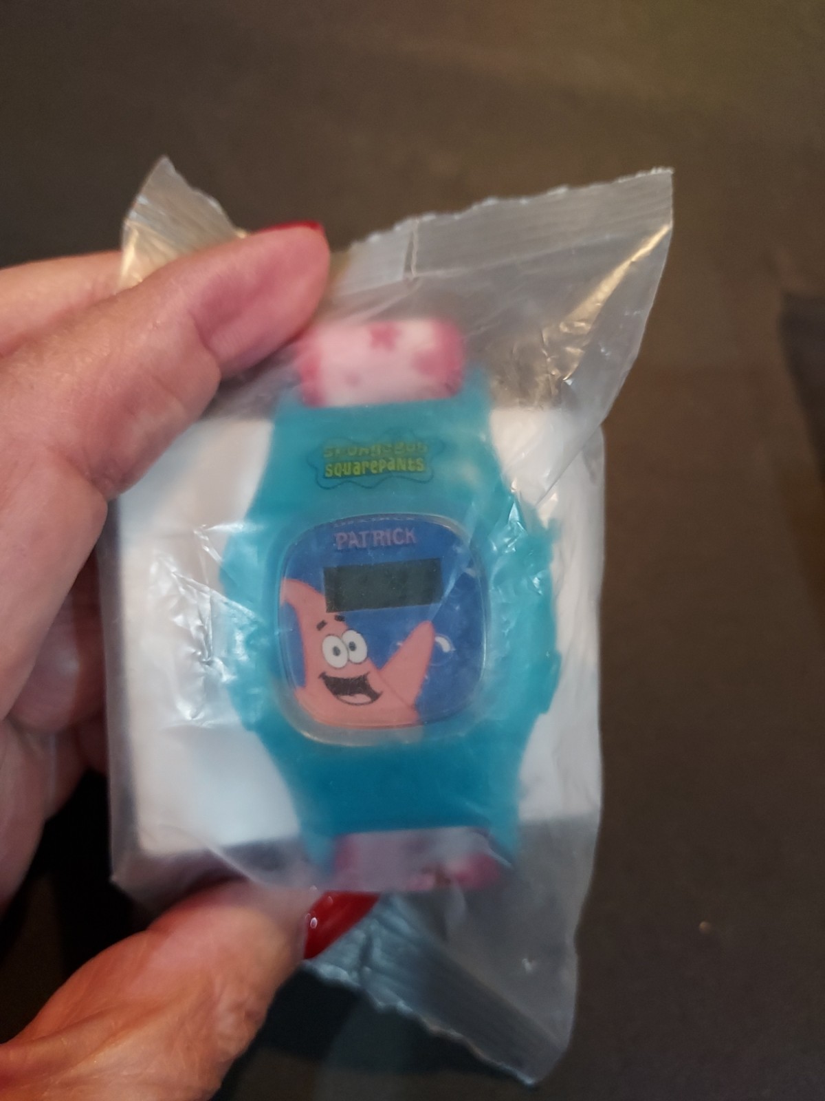 NIP 2004 Patrick & Mr. Krabs Kellog’s Watch Unisex Kids Vintage NOS Sealed