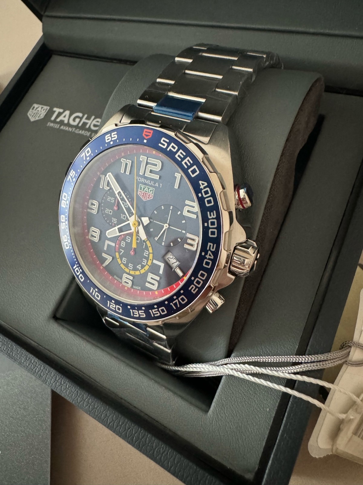 TAG Heuer Formula 1 X Red Bull Racing Quartz 43MM SS Men’s Watch CAZ101AL.BA0842