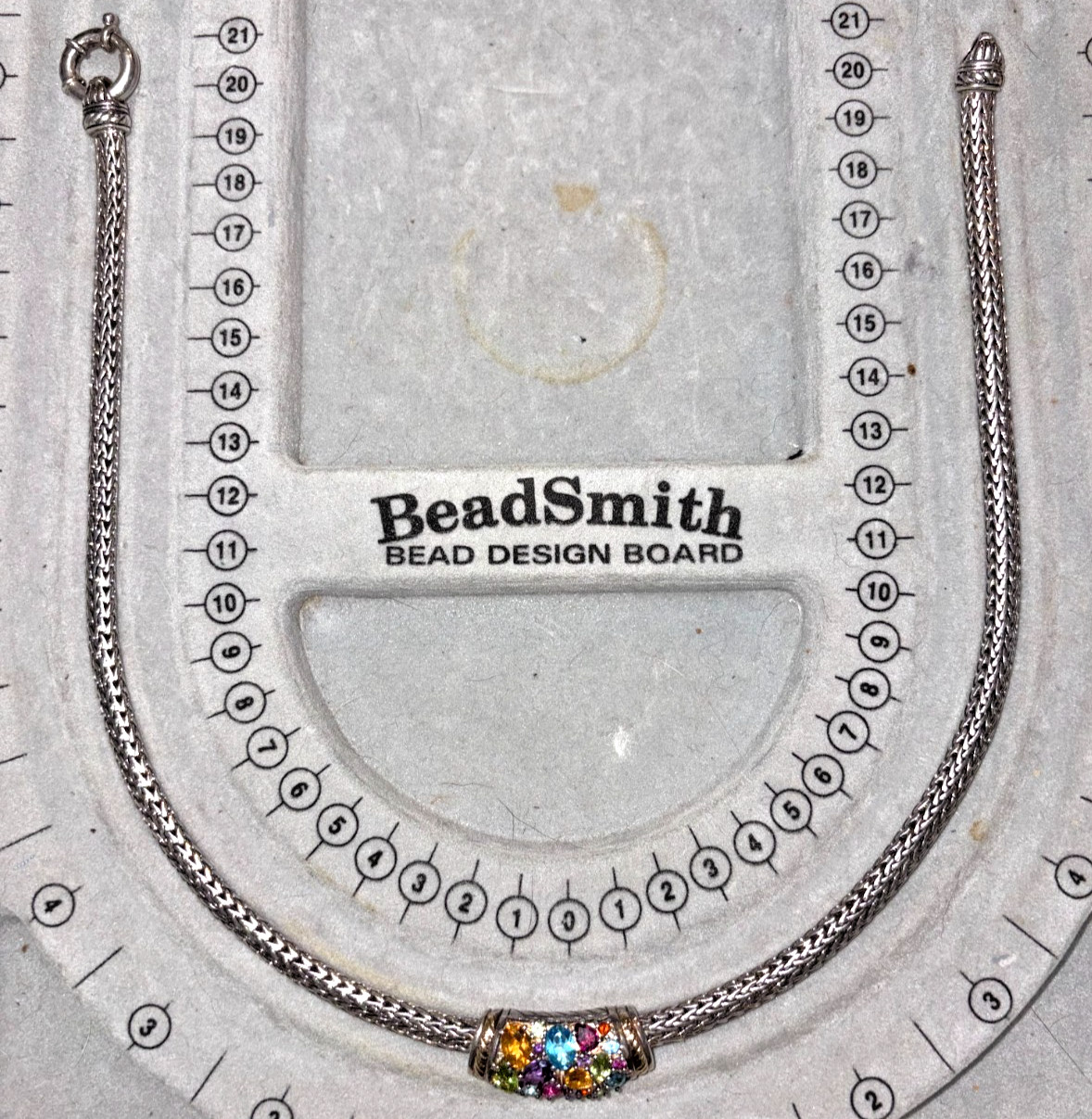 EFFY Balissima Collection, 925 Sterling Silver and 18K Yellow Gold Mixed Stones