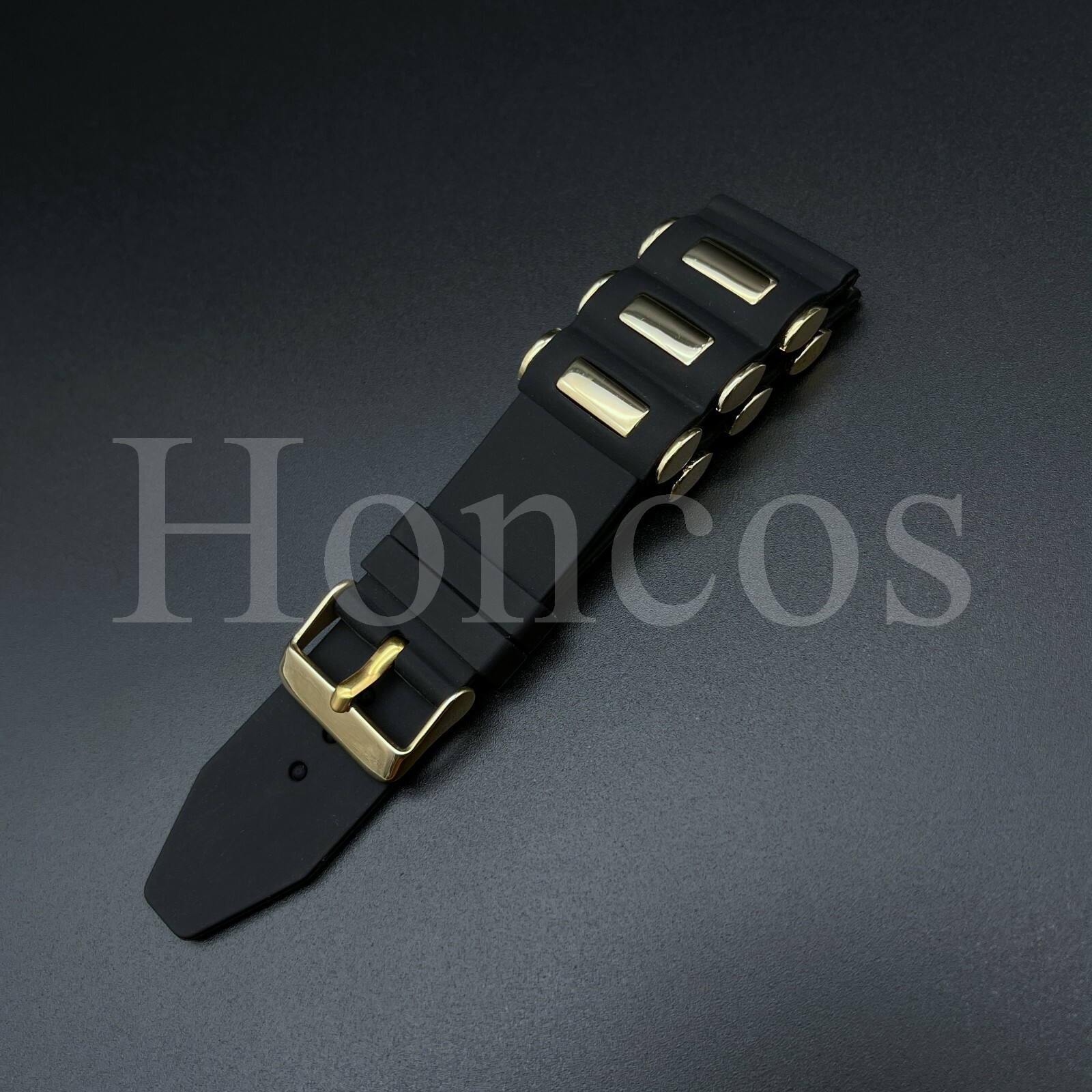 26MM RUBBER BAND STRAP FITS FOR INVICTA 1435 1436 1545 1798 1932 SEA SPIDER BLK