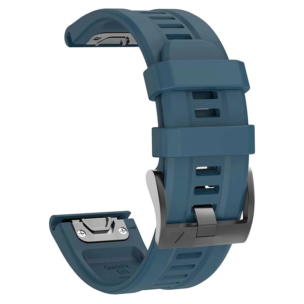 QuickFit 22mm 26mm Silicone Watch Band Quick Release Sport Strap Replacement