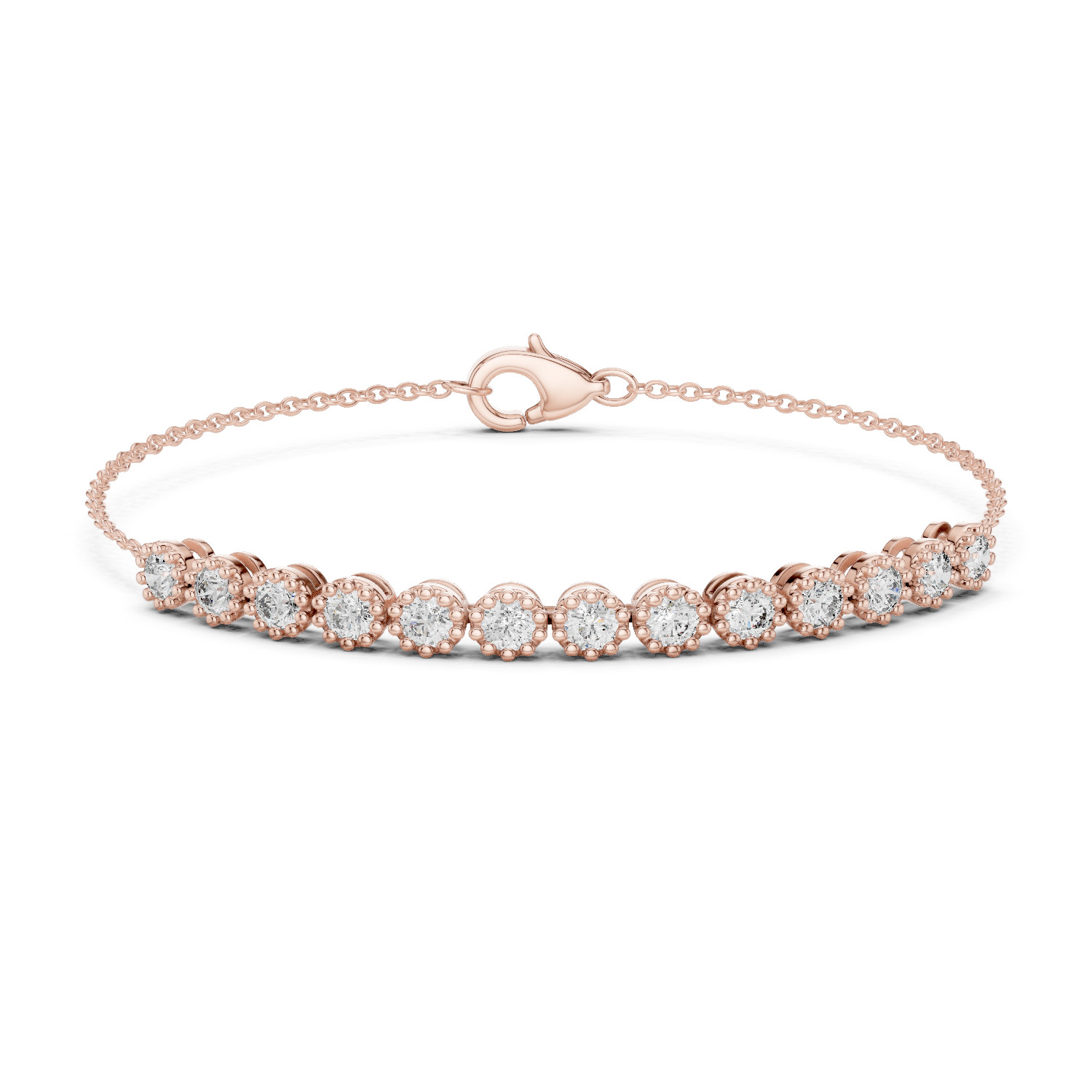 Womens Bracelet Gold CAD Files Bundle 15+ STL, 3DM (Rose, White, Yellow) LB-3