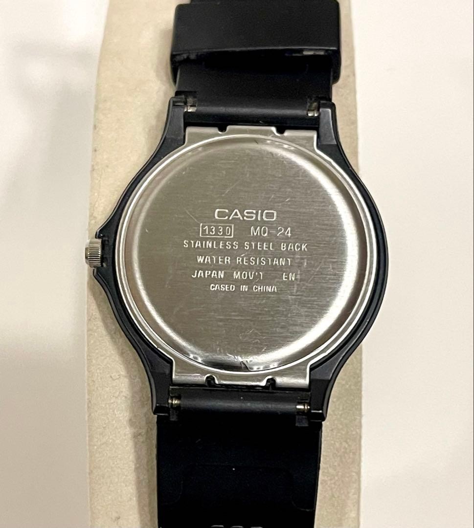 CASIO MQ-24 Black x Yellow Dial Cheap Casio