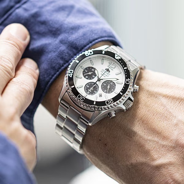 Orient RN-TX0203S Japan Domestic Model (JDM) Men’s Chronograph Stainless Steel W