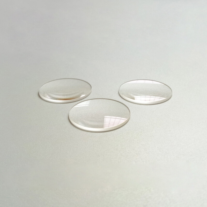 2pc 30mm Optical Glass Focal Length 50mm Plano Convex Lens Optical experiment