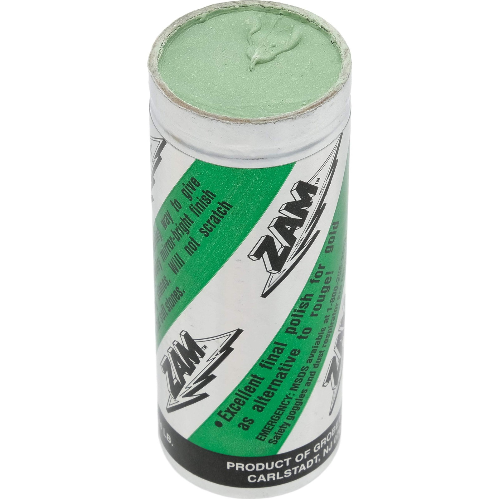Zam Buffing Compound, 4 Ounce, Resin, Fine, Stone Compatible, Jewelry Polishi…