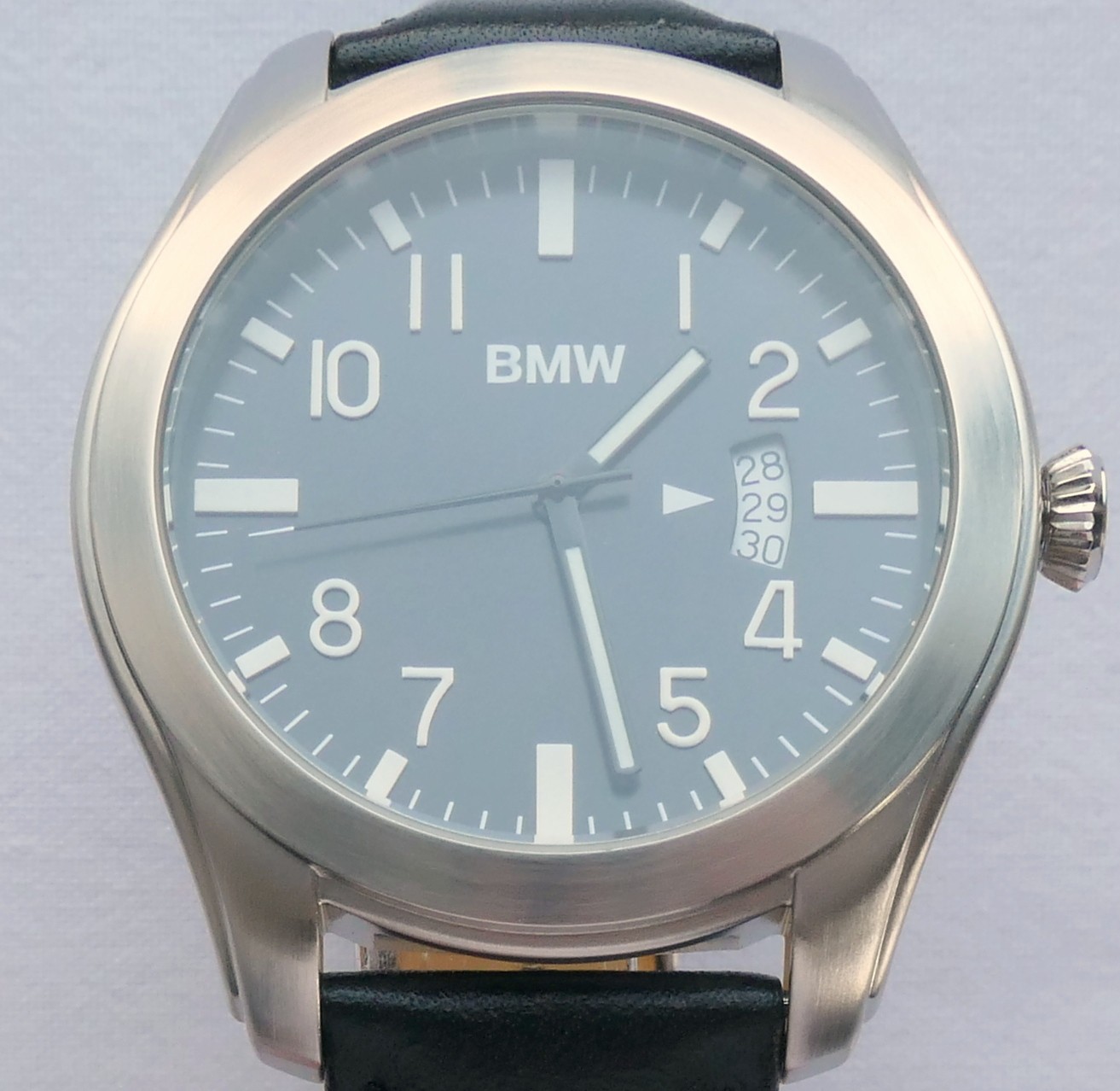 BMW Classic Pilot Racing Driver Sport Car Accessory Swiss Movement Luxury Watch