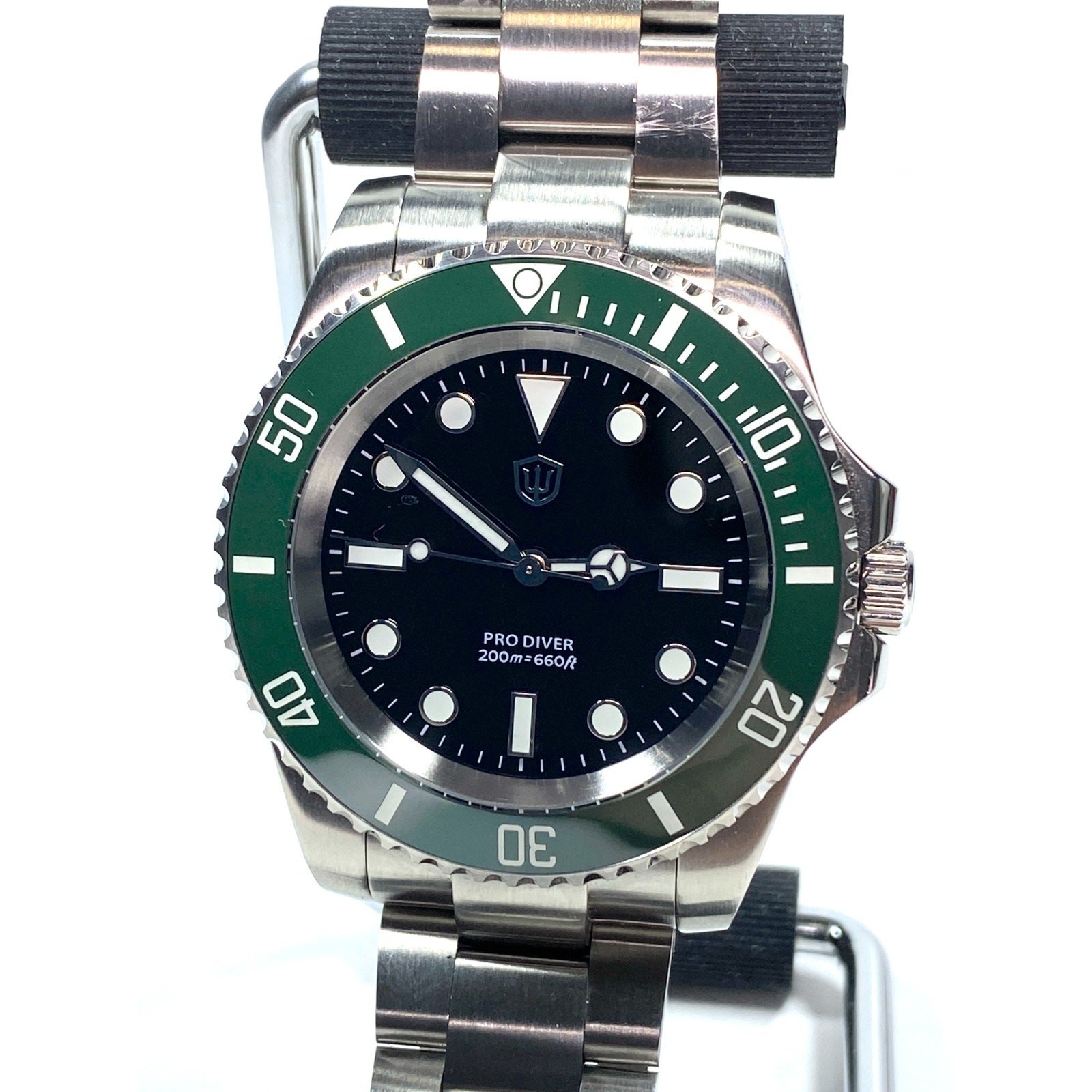 Watchdives WD1680Q V2 VH31 Mechaquartz Watch 40mm Sapphire Stainless Steel 200m