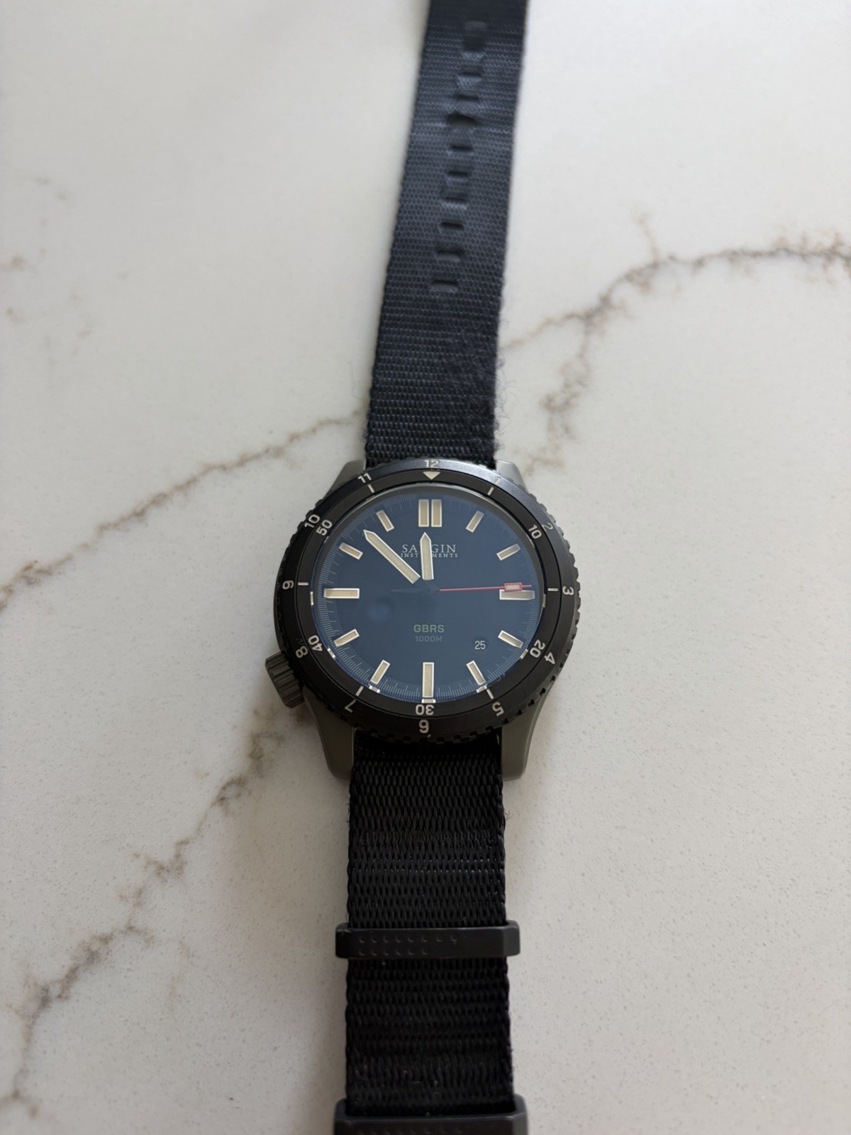 Sangin Instruments GBRS Kinetic II Ti v2 Watch – Cerakote- 1000M