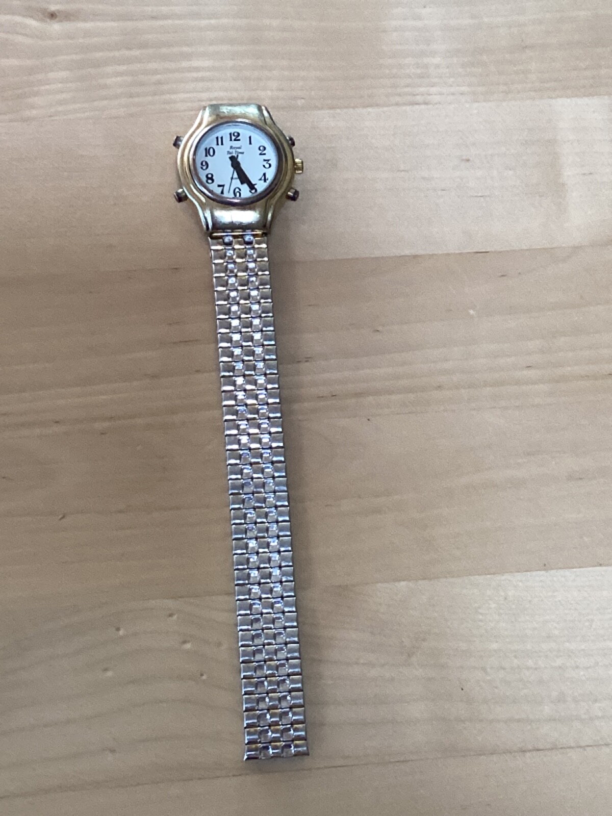 Vintage Royal Tel-Time Talking Watch For Vision Impaired Broken Band