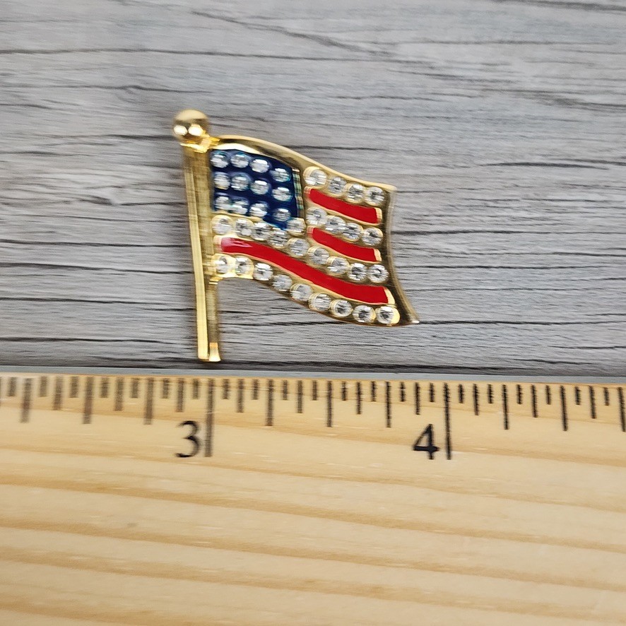American Flag Pin/Brooch Celebrate 250 Years This 4th of July U.S.A.