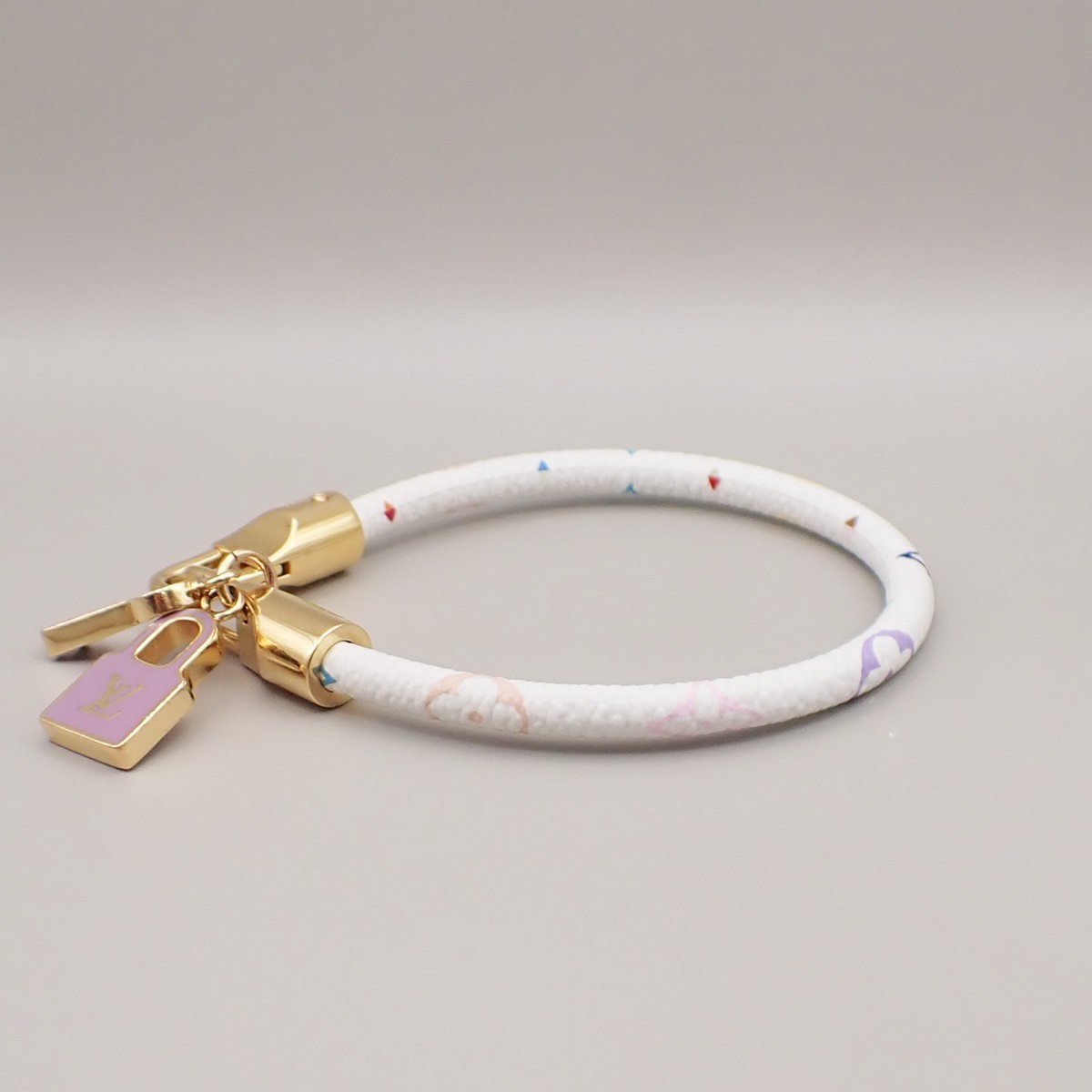 LOUIS VUITTON Luck It Bracelet Bracelet Monogram Multicolore WE M6604F 34KD205