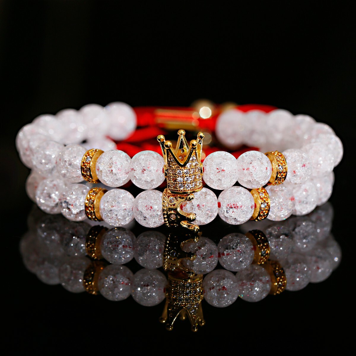 Wholesale Lots Mixed Adjustable Bracelets Luxury Zircon Stone Women Men Jewelry