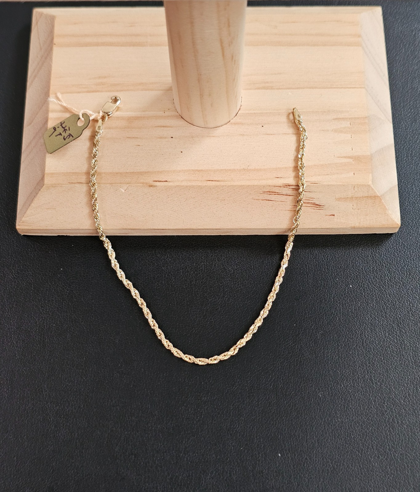 14k gold bracelet 7.5 inch
