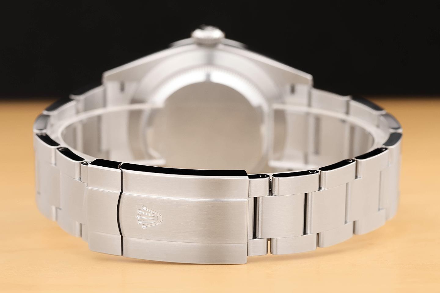 2026 CARD ROLEX OYSTER PERPETUAL 41MM 134300 LAVENDER STEEL OYSTER BAND WATCH