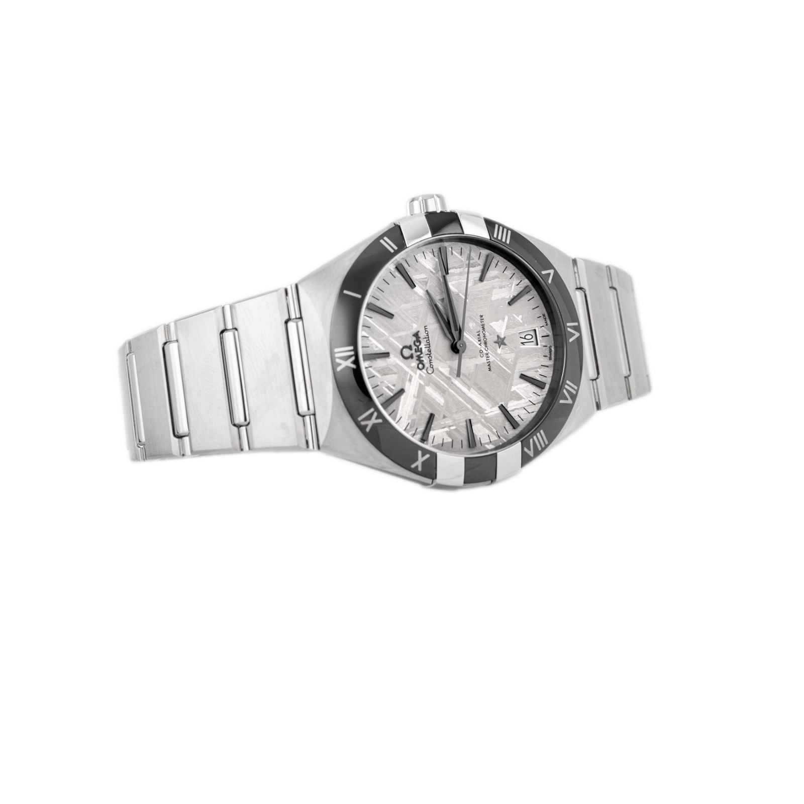 Omega Constellation Stainless Steel Meteorite 41mm 131.30.41.21.99.001 Full Set