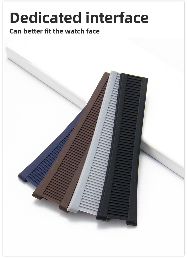 High Quality Rubber Watch Band Strap for Patek Philippe Nautilus 5711 5712 5726