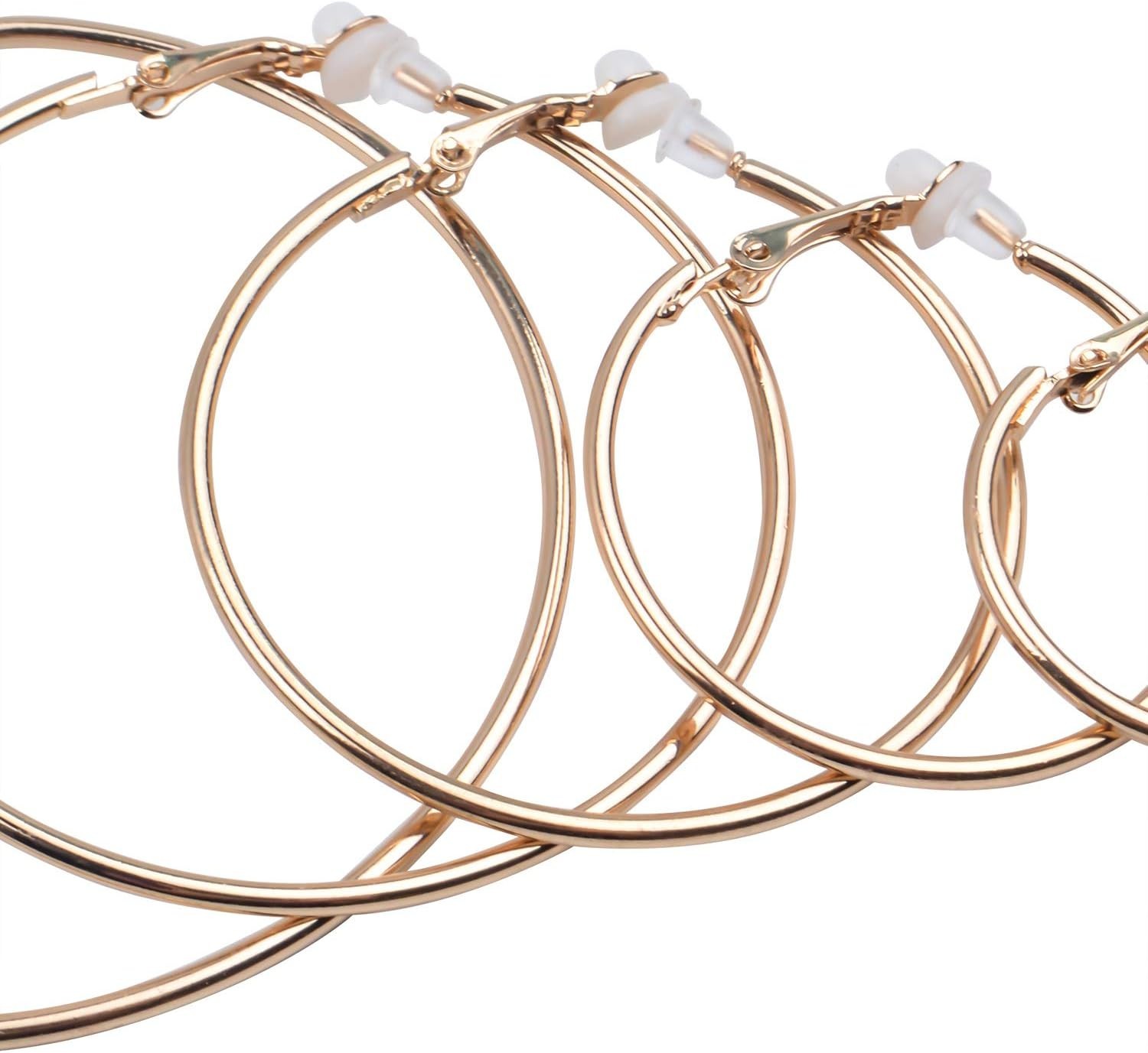 5 Stylish Gold Clip On Hoop Earrings – Non-Piercing Luxury for Every Occasion