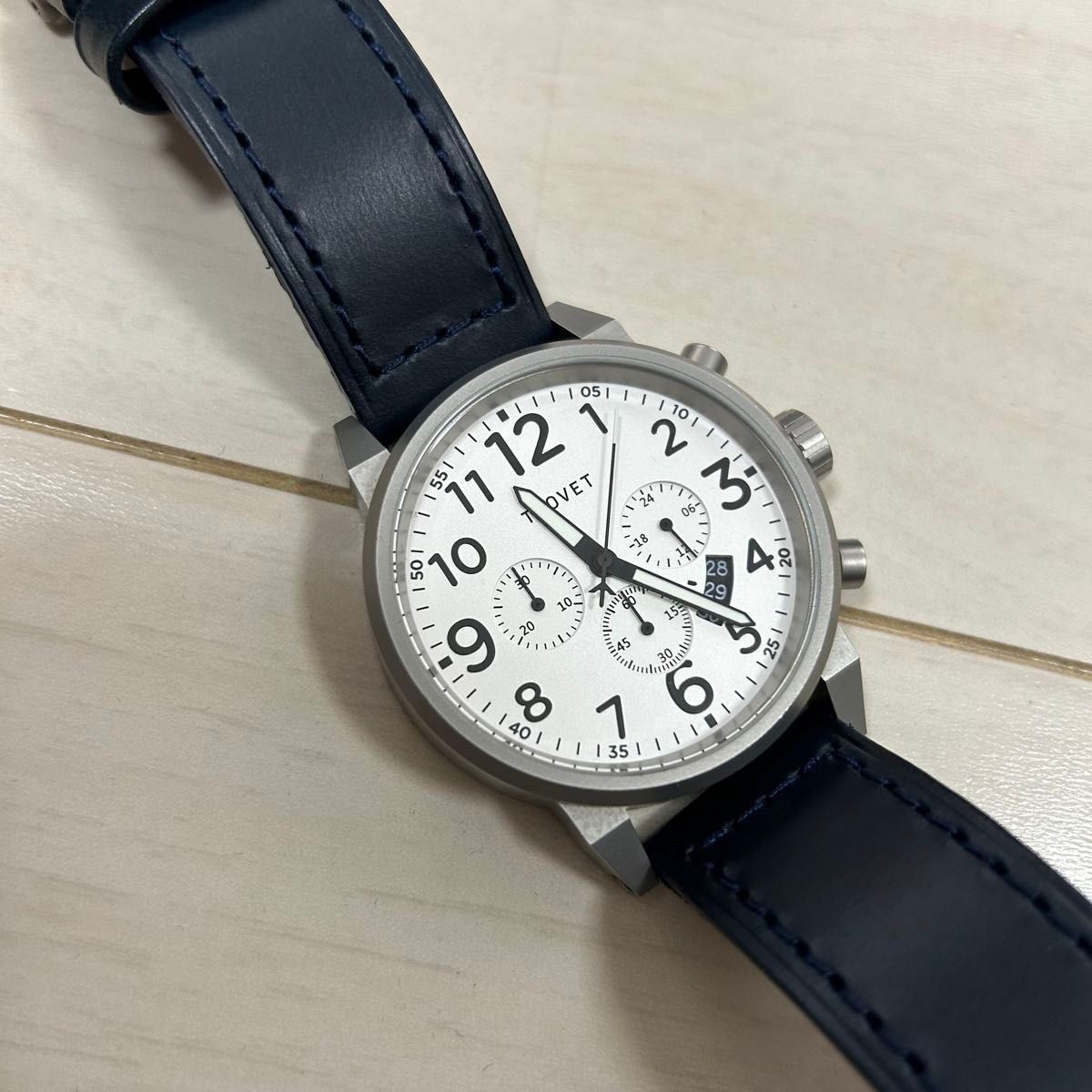 [B1P] TSOVET JPT TS44 Chronograph Stainless Steel Quartz Watch [p8w]