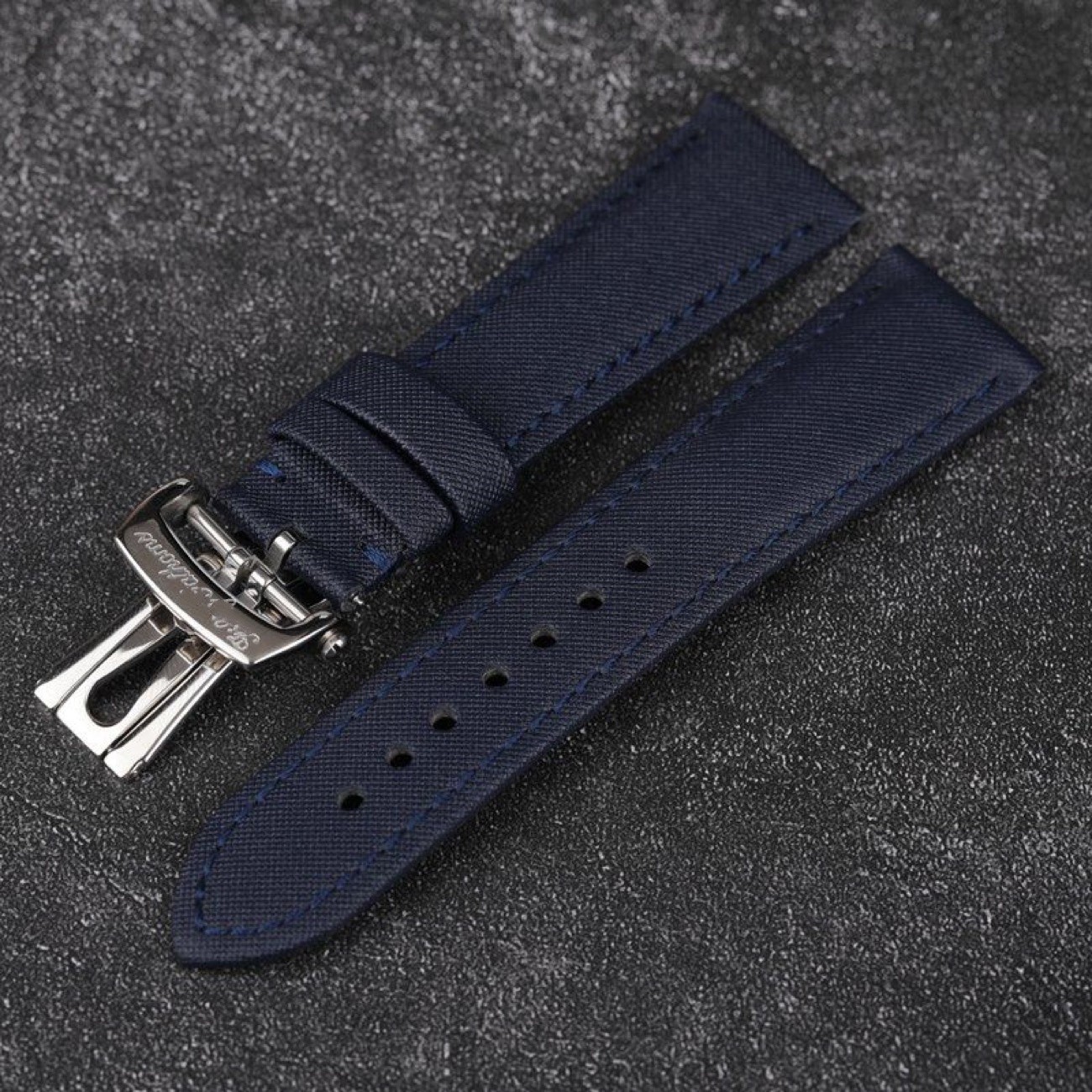 Canvas Strap for Blancpain Fifty Fathoms 5000,5015 – 23mm Watch Band Replacement
