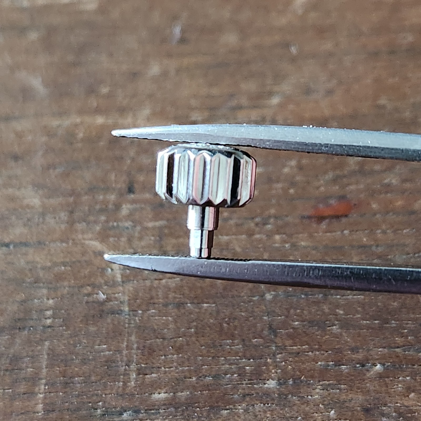 Genuine IWC 6mm Crown PROBUS SCAFUSIA Steel Model 5.96MM x 3.85MM Screw Down
