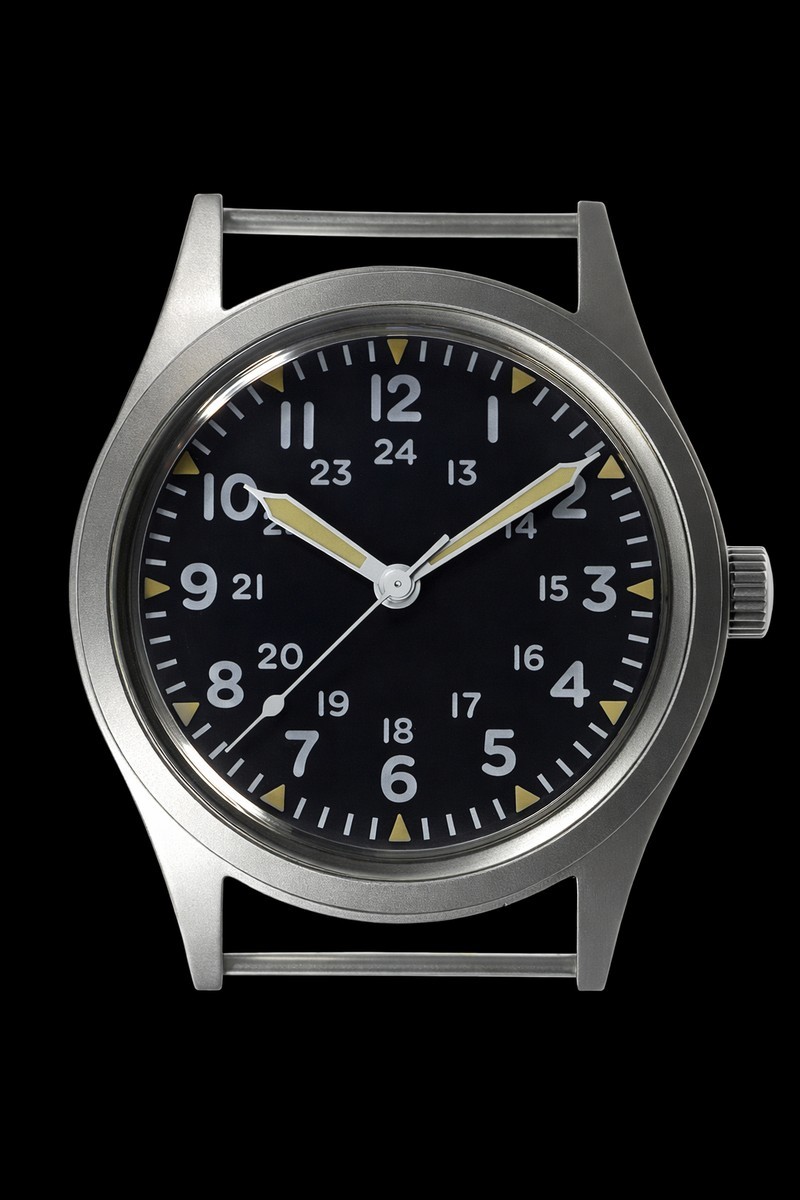MWC GG-W-113 Military Watch Vietnam Field 38mm Mechanical Hand Wind