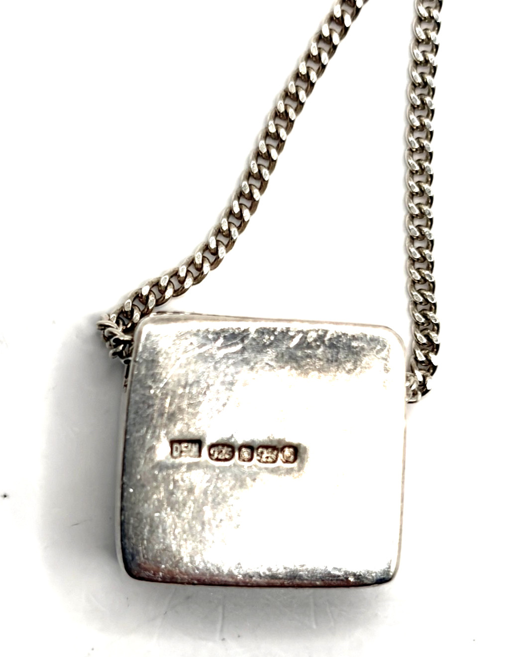 Rare Vintage 2002 DSW David Scott Walker Sterling Silver Shell Pendant