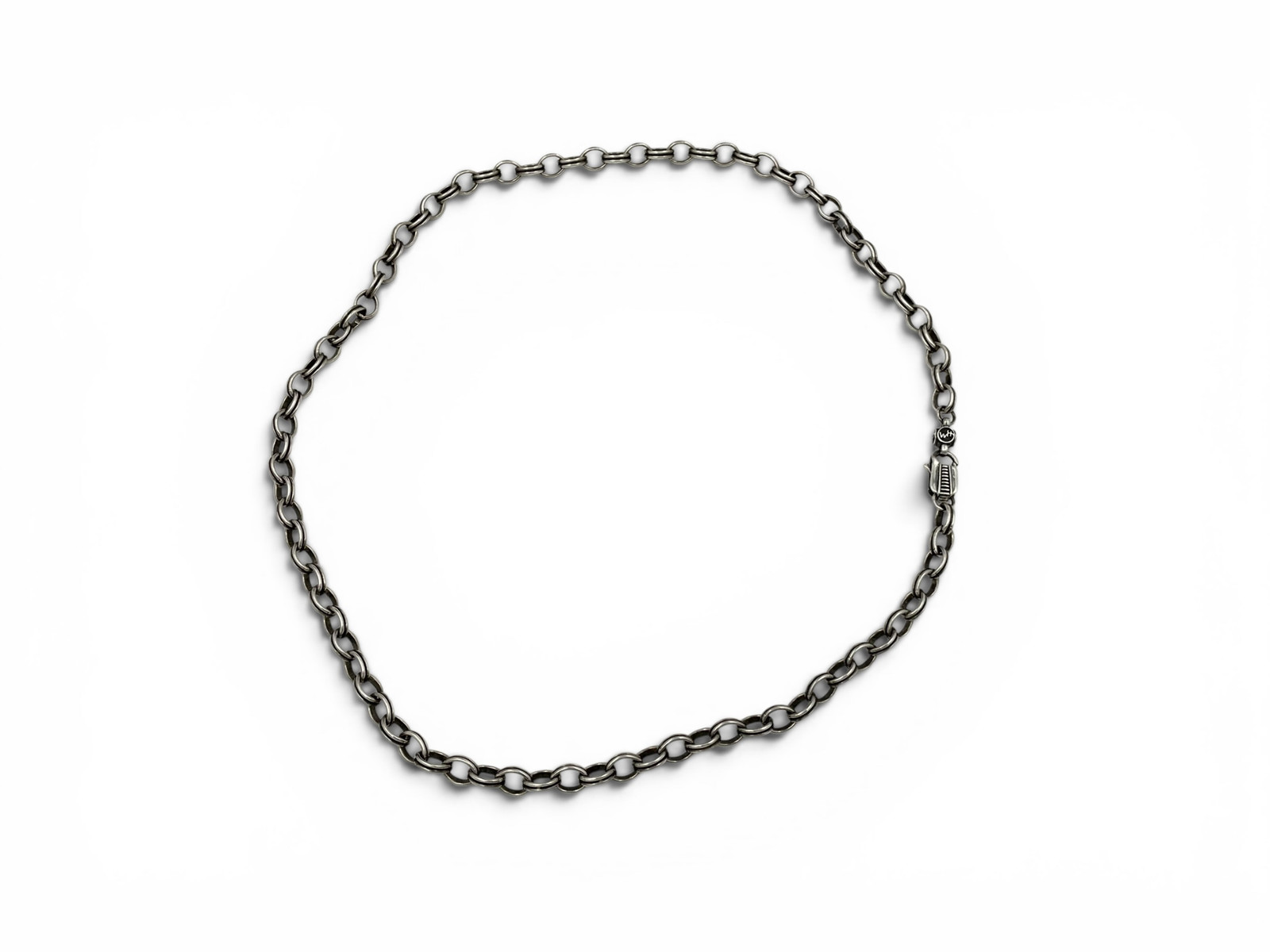 William Henry ‘Juno’ Sterling Silver Cable-Link Necklace — Men’s